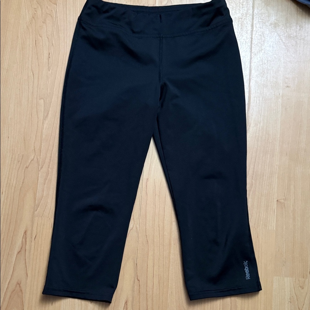 Reebok Midnight Black Active Capris